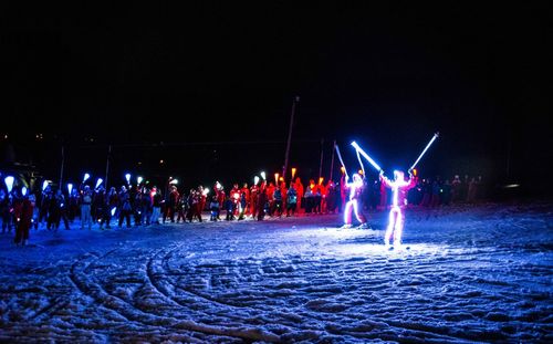 Descentes aux Flambeaux